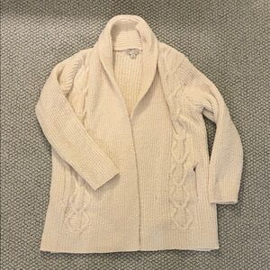 Never been worn Barefoot Dreams Cream Women's Cardigan